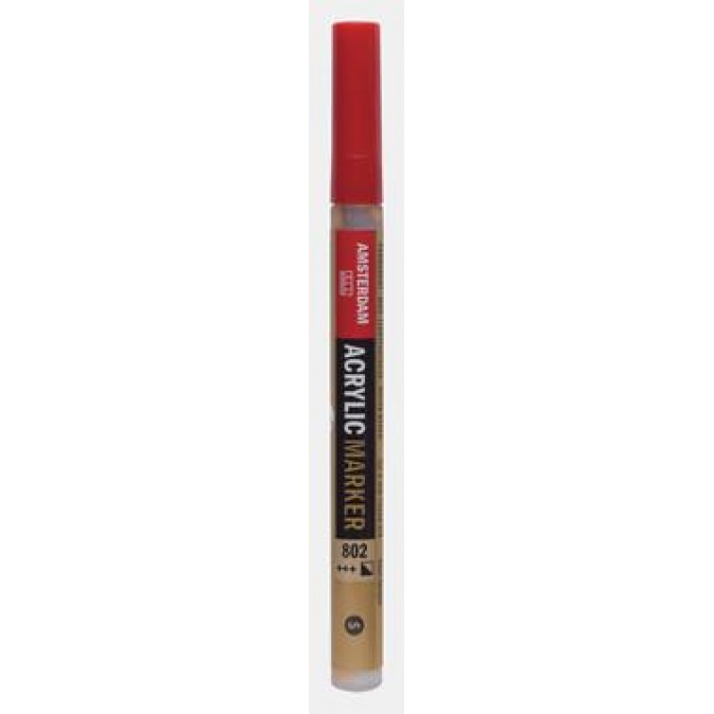 Acrylic Marker Small 1-2mm 802 Light Gold