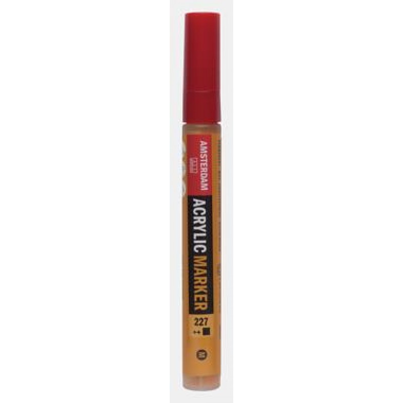 Acrylic Marker Medium 3-4mm 227 Yellow Ochre