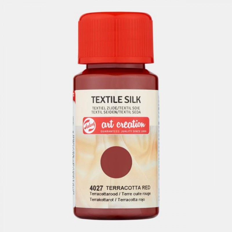 Art Creation Textile Silk 50 ml Terracotta Red