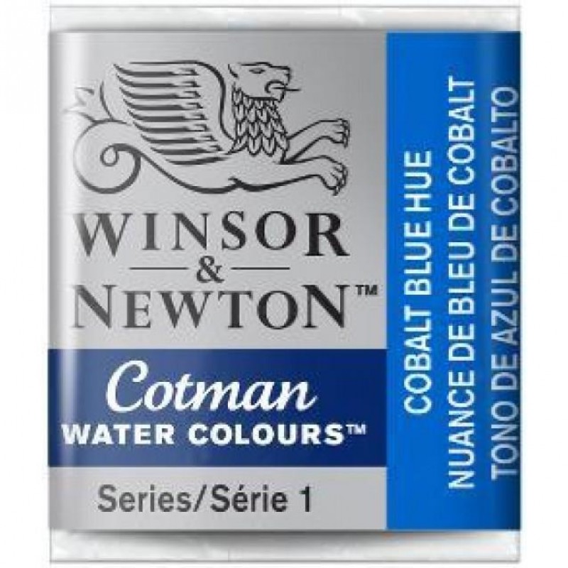 Cotman Half Pan 179 Cobalt Light Blue Hue