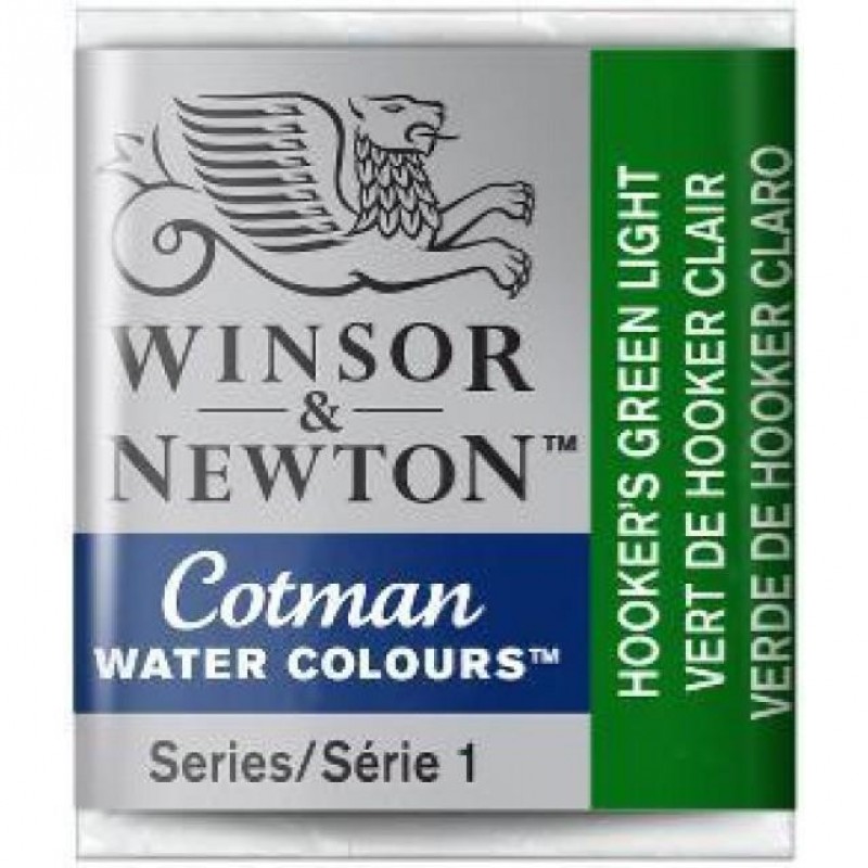 Cotman Half Pan 314 Hookers Green Light