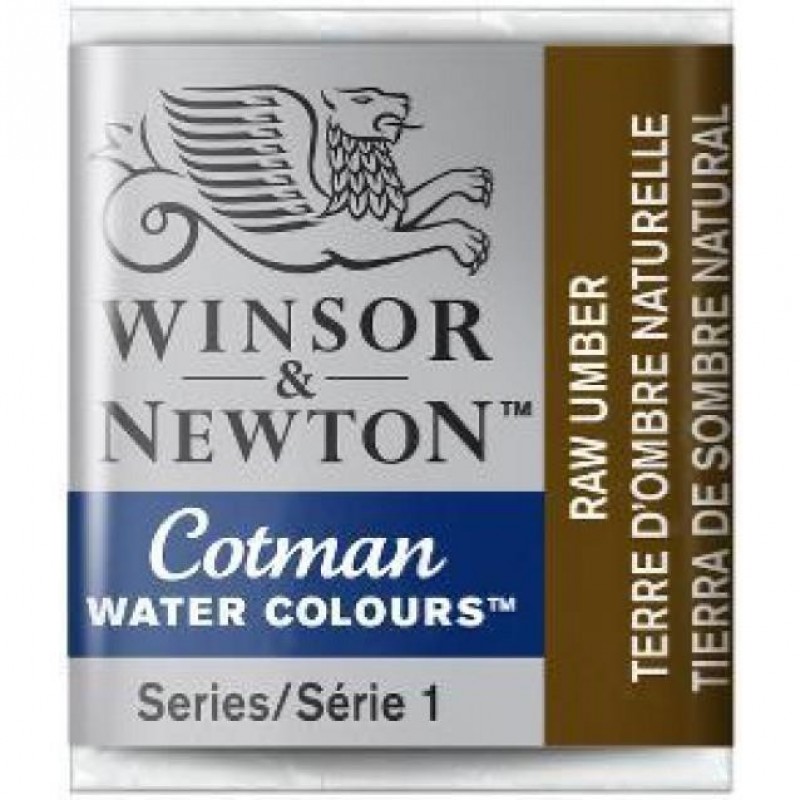 Cotman Half Pan 554 Raw Umber