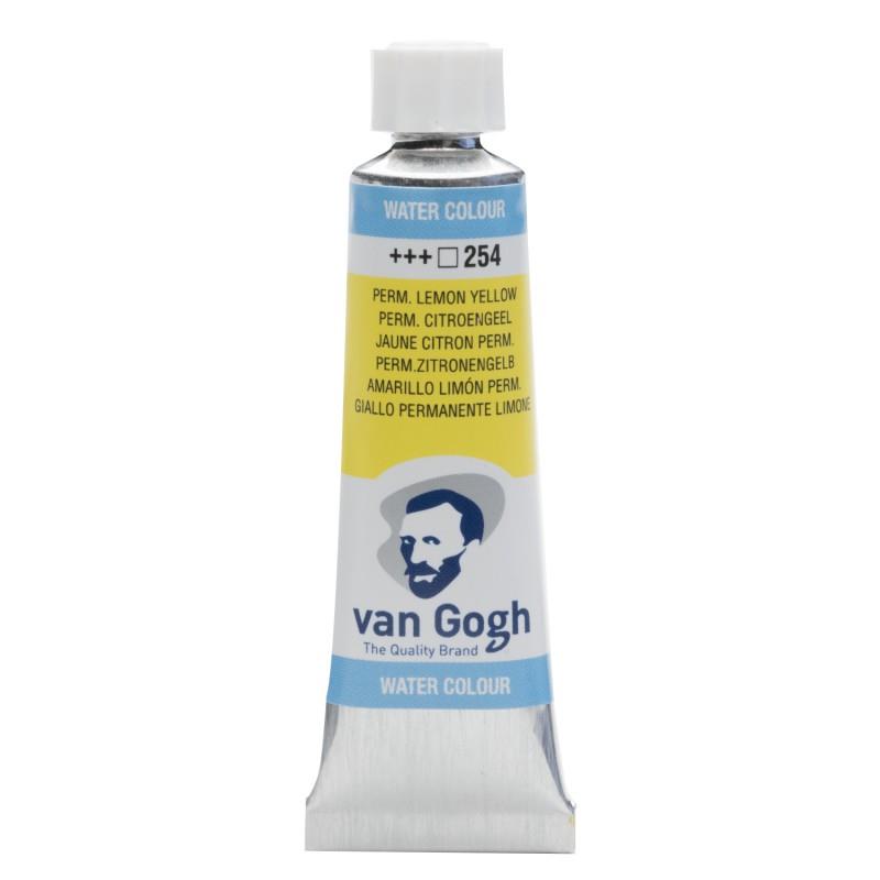 Van Gogh Σωληνάριο Ακουαρέλας 10ml 254 Permanent Lemon Yellow