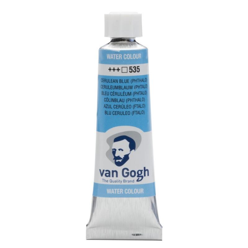 Van Gogh Σωληνάριο Ακουαρέλας 10ml 535 Cerulean Blue Phthalo