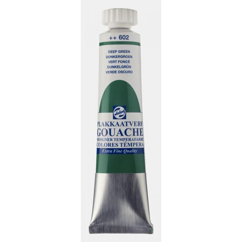 Talens Gouache 20ml No 602 Deep Green