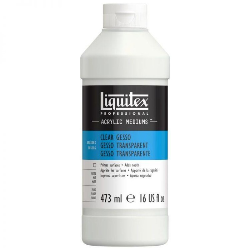 Liquitex Professional Έτοιμη Προετοιμασία Διάφανο Gesso 473ml