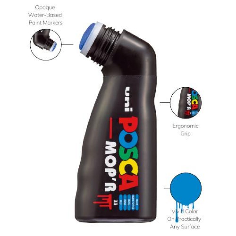 Μαρκαδόρος Posca MOPR 3-19mm no 24 Black