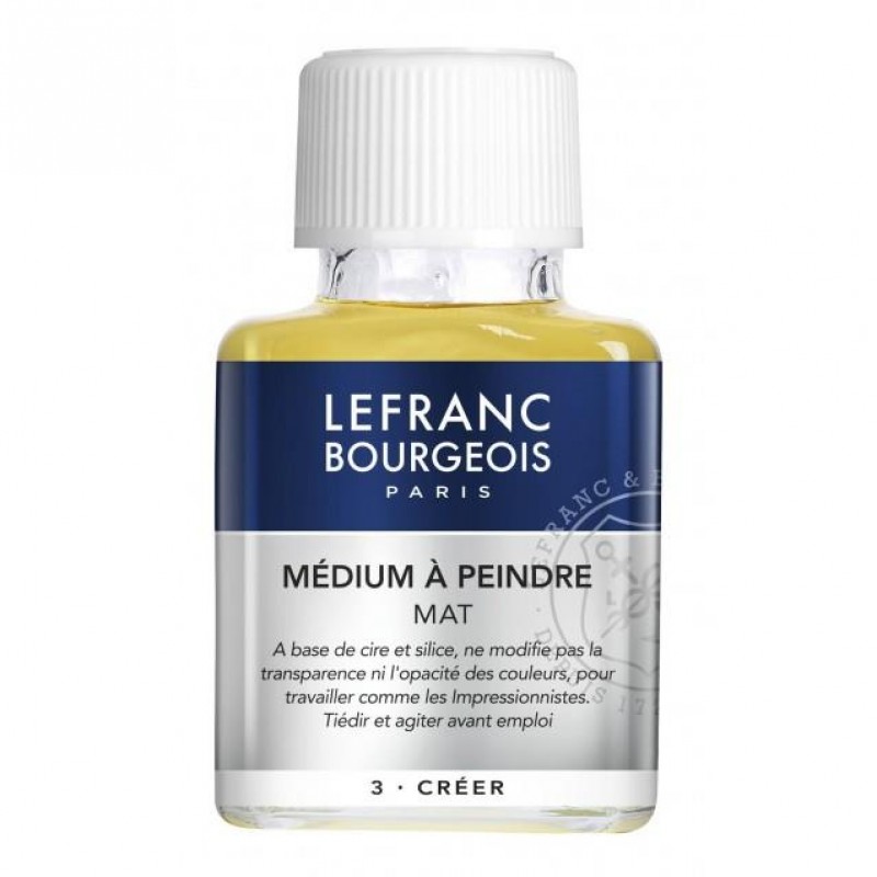 Lefranc Bourgeois Matt Painting Medium 75ml