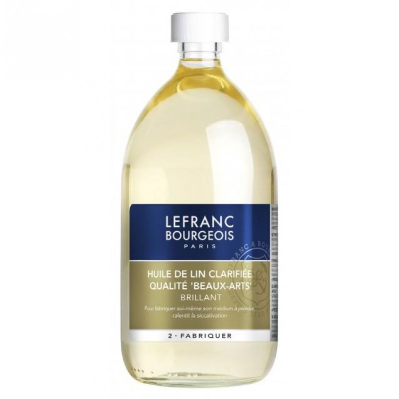 Lefranc Bourgeois Λινέλαιο (Linseed Oil Clarified) 1Lt