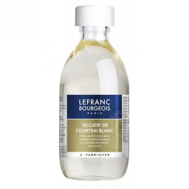 Lefranc Bourgeois White Coutrai Siccative 250ml