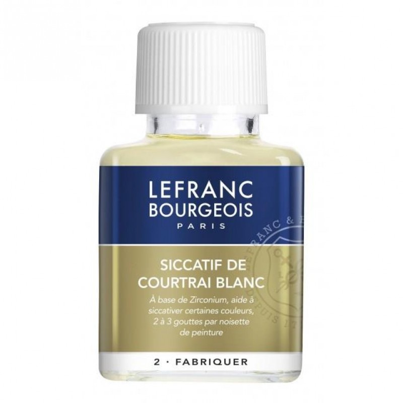 Lefranc Bourgeois White Coutrai Siccative 75ml