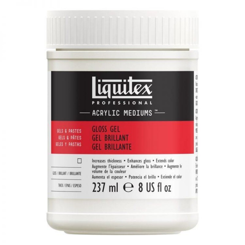 Liquitex Professional Gloss Gel Medium 237ml