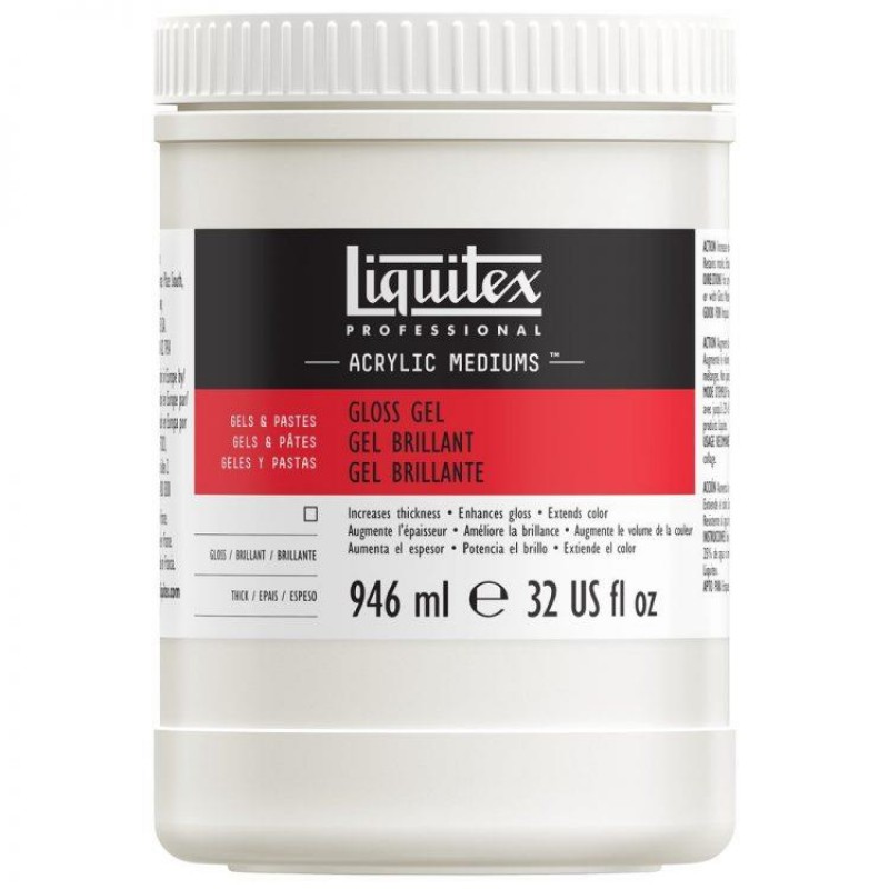 Liquitex Professional Gloss Gel Medium 946ml