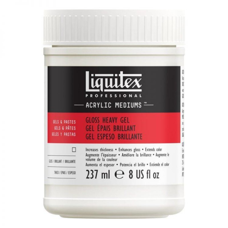 Liquitex Professional Gloss Heavy Gel Medium 237ml