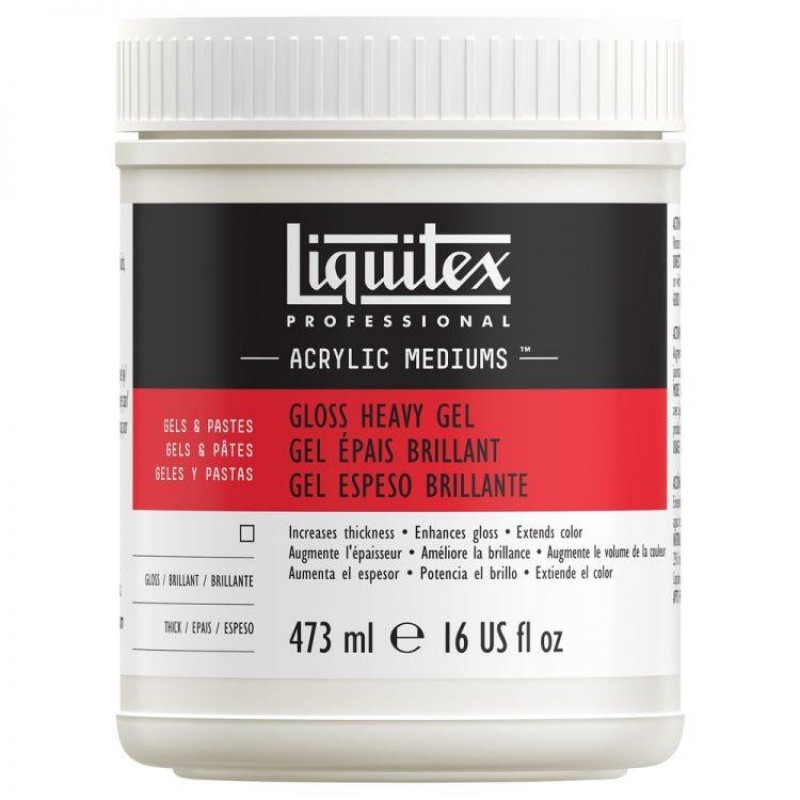 Liquitex Professional Gloss Heavy Gel Medium 473ml