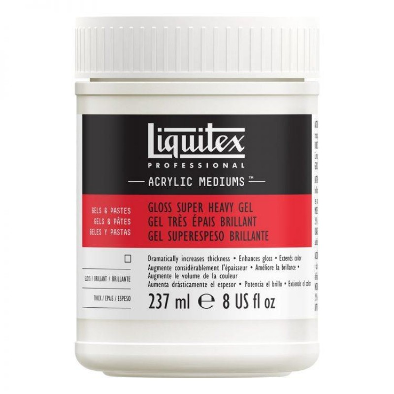 Liquitex Professional Gloss Super Heavy Gel Medium 237ml