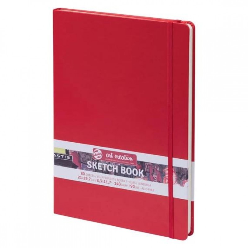 Art Creation Sketch Book A4 (21x29.7) 140g 80p Red