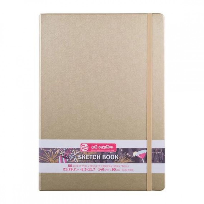 Art Creation Sketch Book A4 (21x29.7) 140g 80p Gold