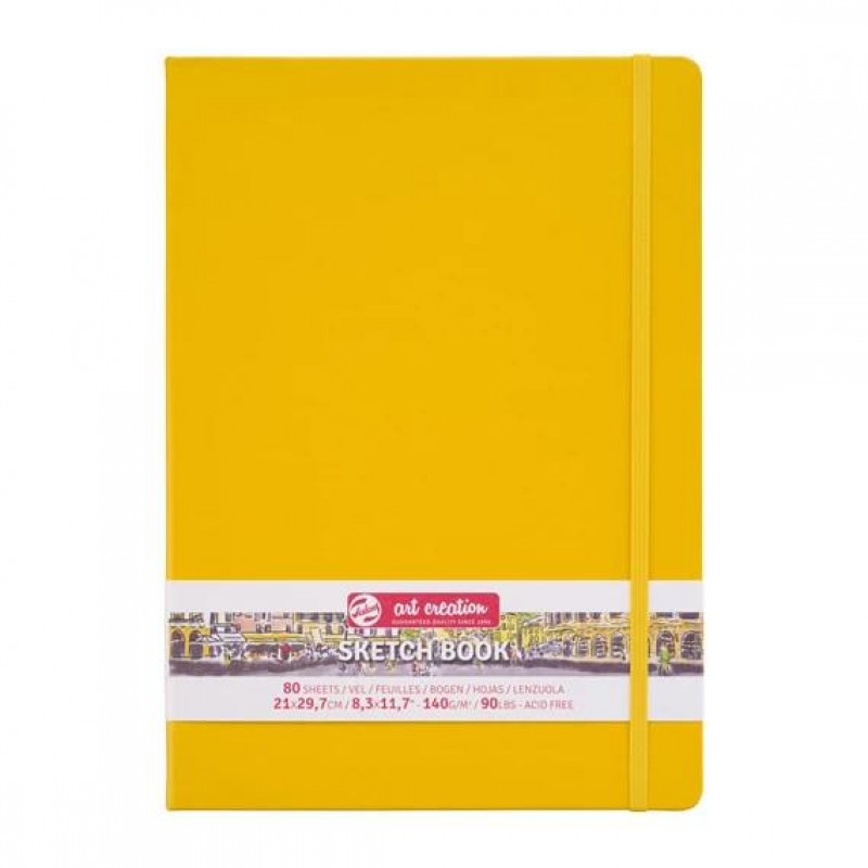 Art Creation Sketch Book A4 (21x29.7) 140g 80p Golden Yellow