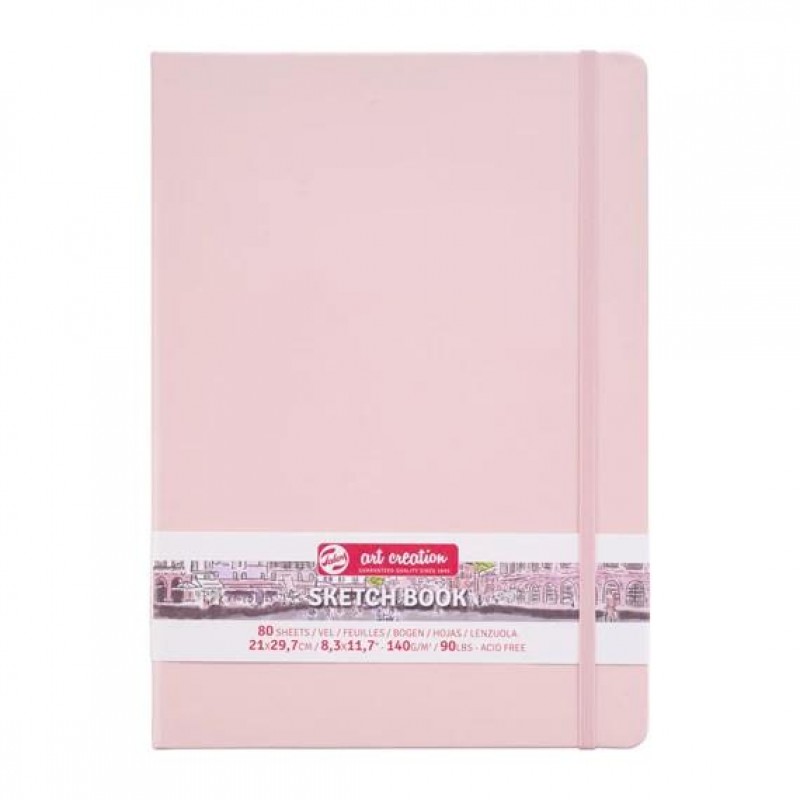 Art Creation Sketch Book A4 (21x29.7)140gr 80p Pastel Pink