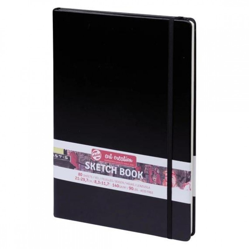 Art Creation Sketch Book A4 (21x29.7)140gr 80p Black