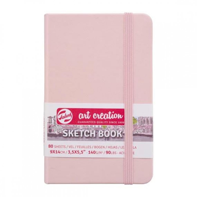 Art Creation Sketch Book 9x14cm 140gr 80p Pastel Pink