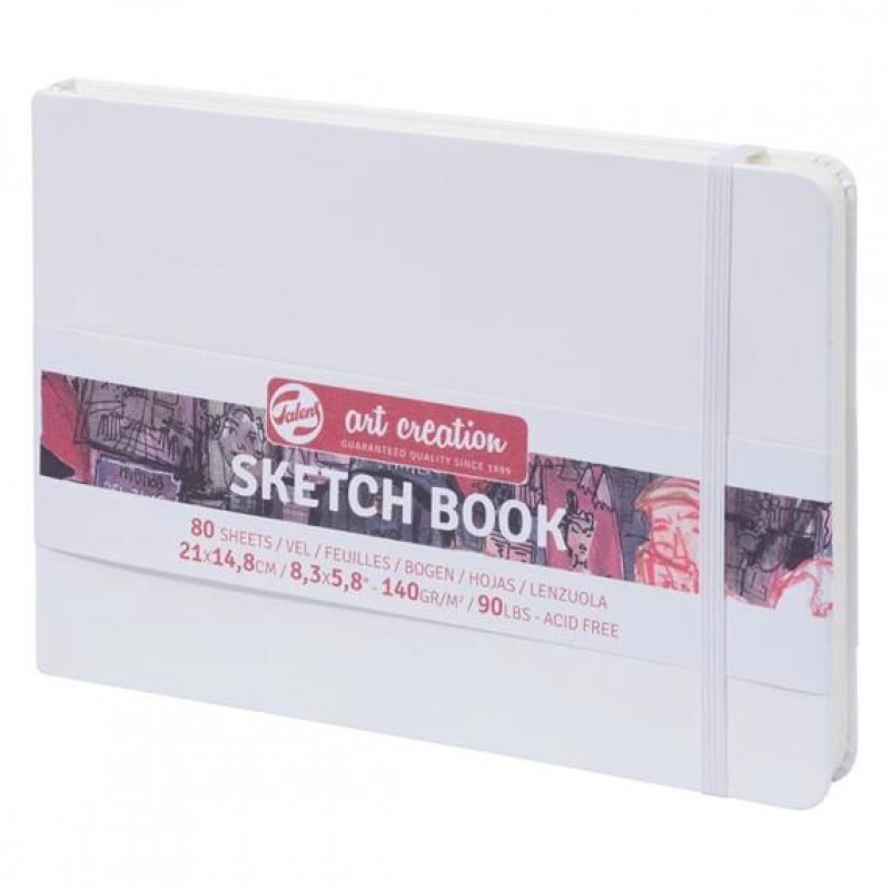 Art Creation Sketch Book A5 (14.8x21cm) Landscape 140gr 80p White