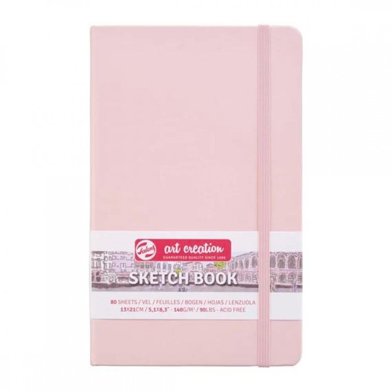 Art Creation Sketch Book 13x21cm 140gr 80p Pastel Pink