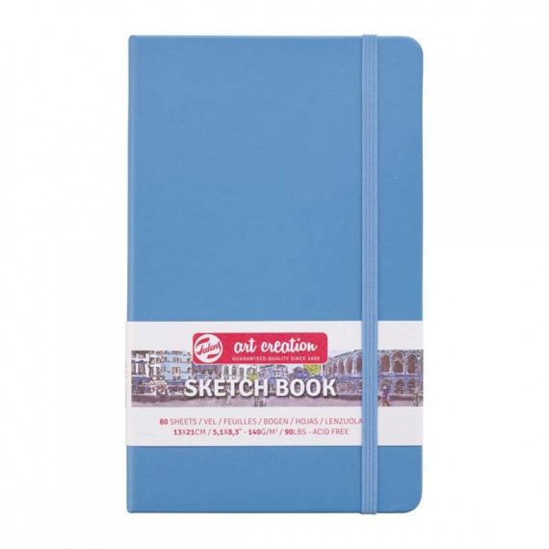 Art Creation Sketch Book 13x21cm 140gr 80p Lake Blue