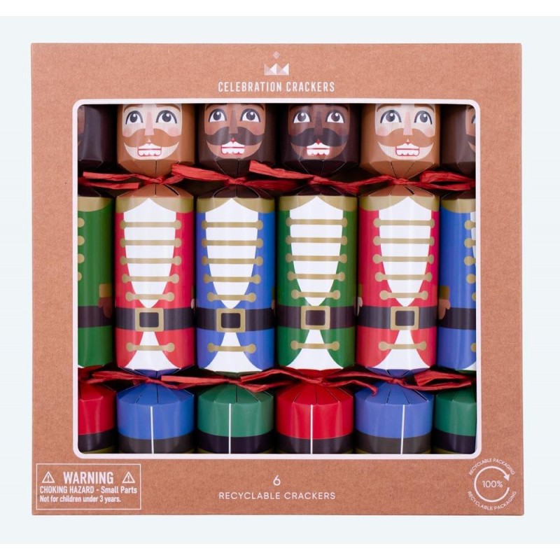 Christmas Crackers 30cm The Nutcracker 6τεμ