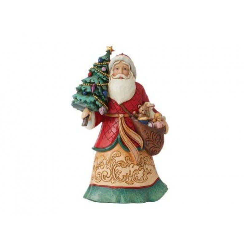 Jim Shore Φιγούρα Santa with Toys 20.5cm